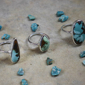 Royston Turquoise Elfin Ring