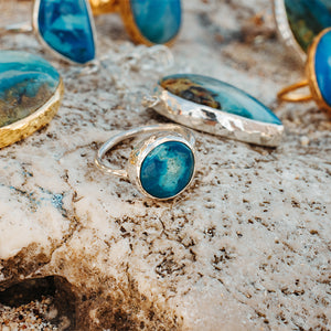 Andean Opal Elfin Ring