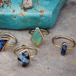 Boulder Opal Elfin Ring