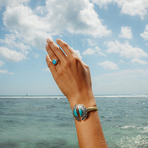 Andean Opal Elfin Ring