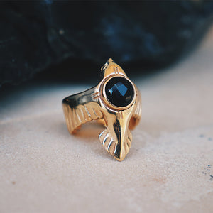 As Above Ring || Obsidian