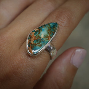 Copper Chrysocolla Ring