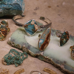Copper Chrysocolla Ring