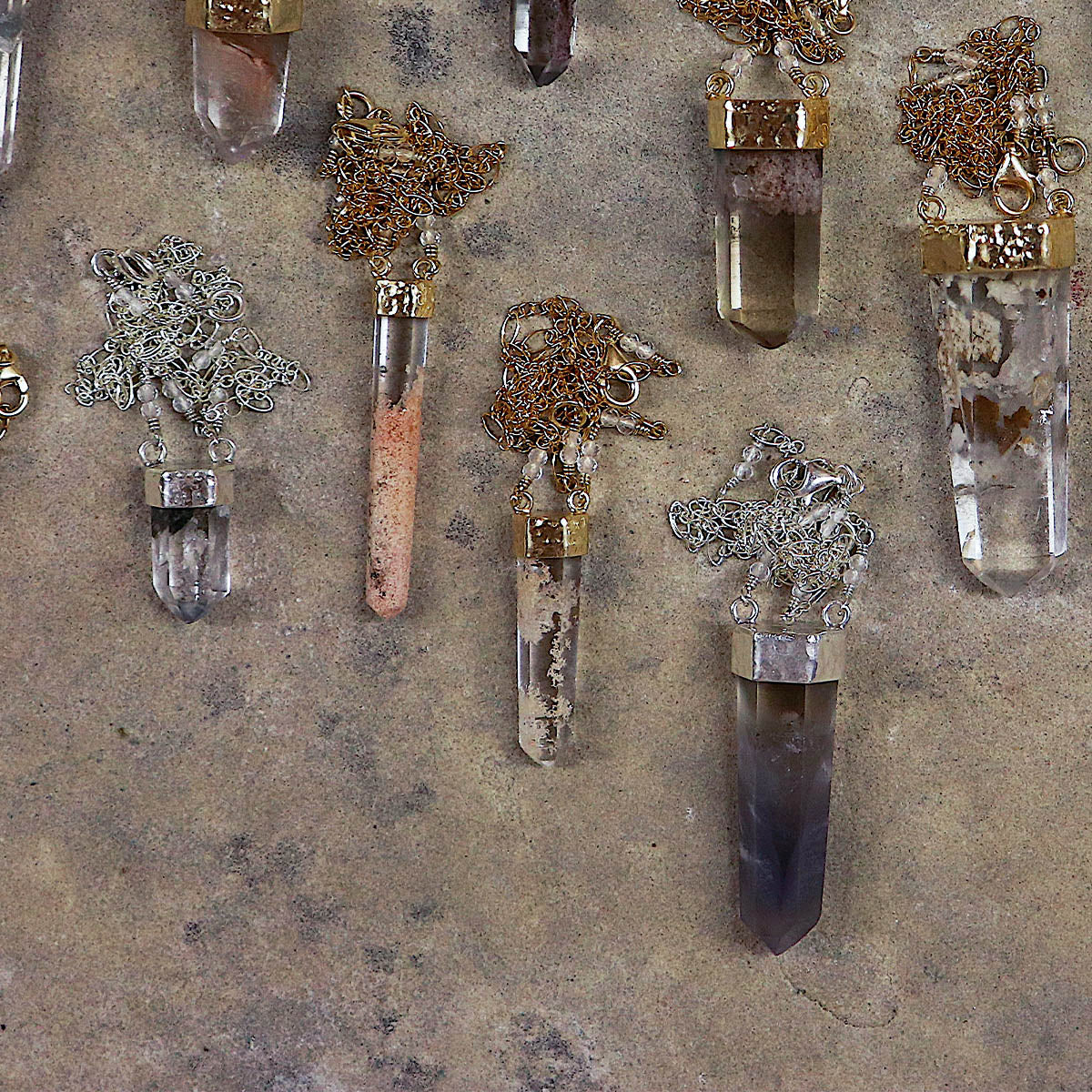 Rose Phantom Wand Necklace