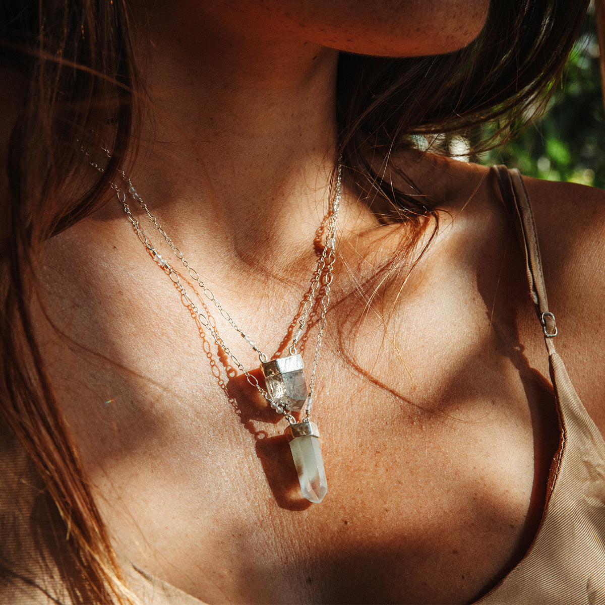 Rose Phantom Wand Necklace