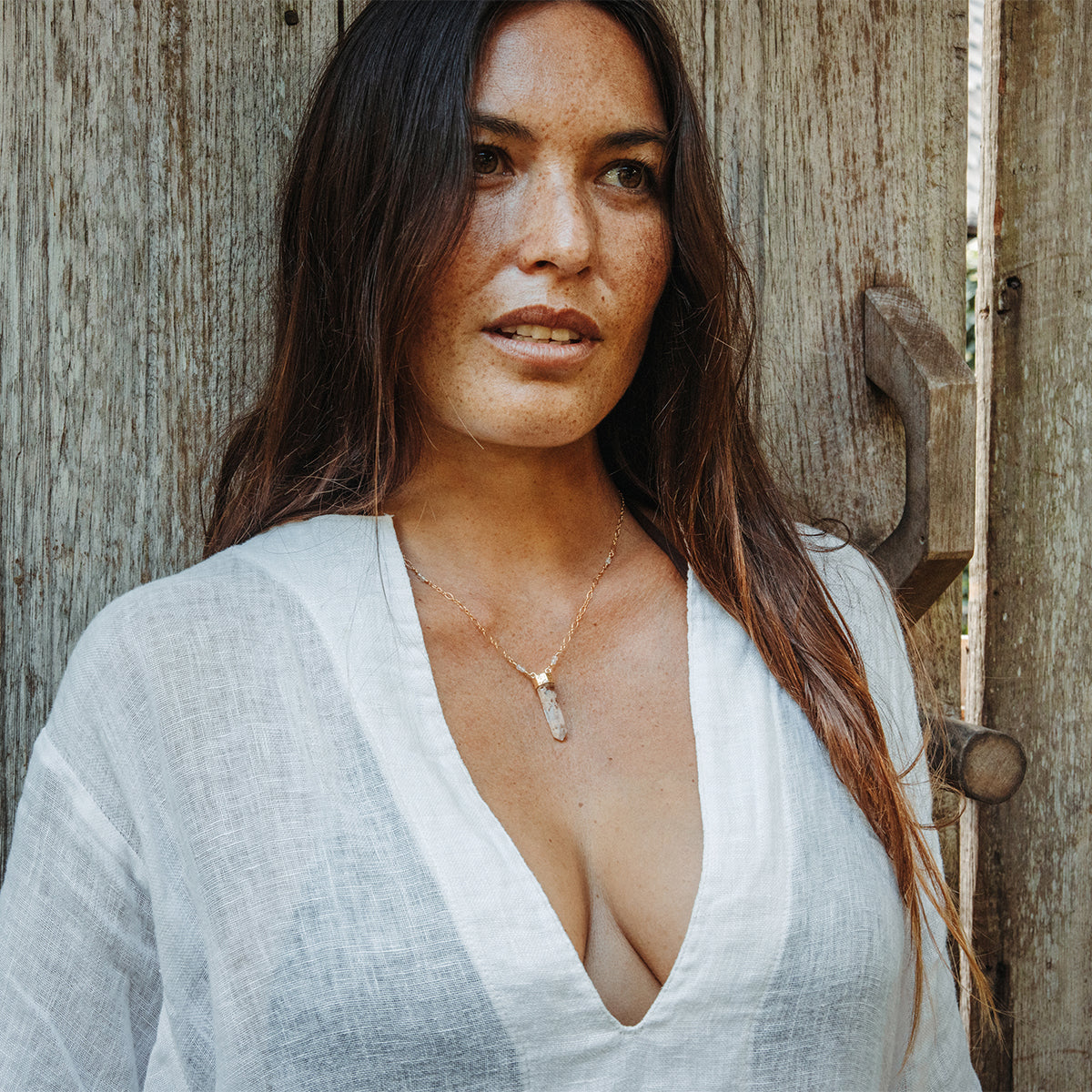 Rose Phantom Wand Necklace