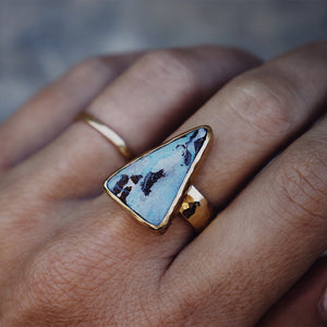 Boulder Opal Ring