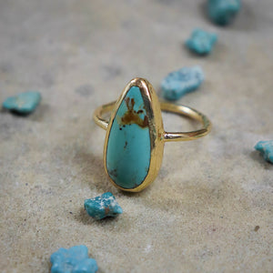 Royston Turquoise Elfin Ring