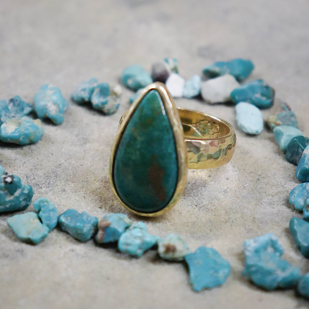 Royston Turquoise Ring