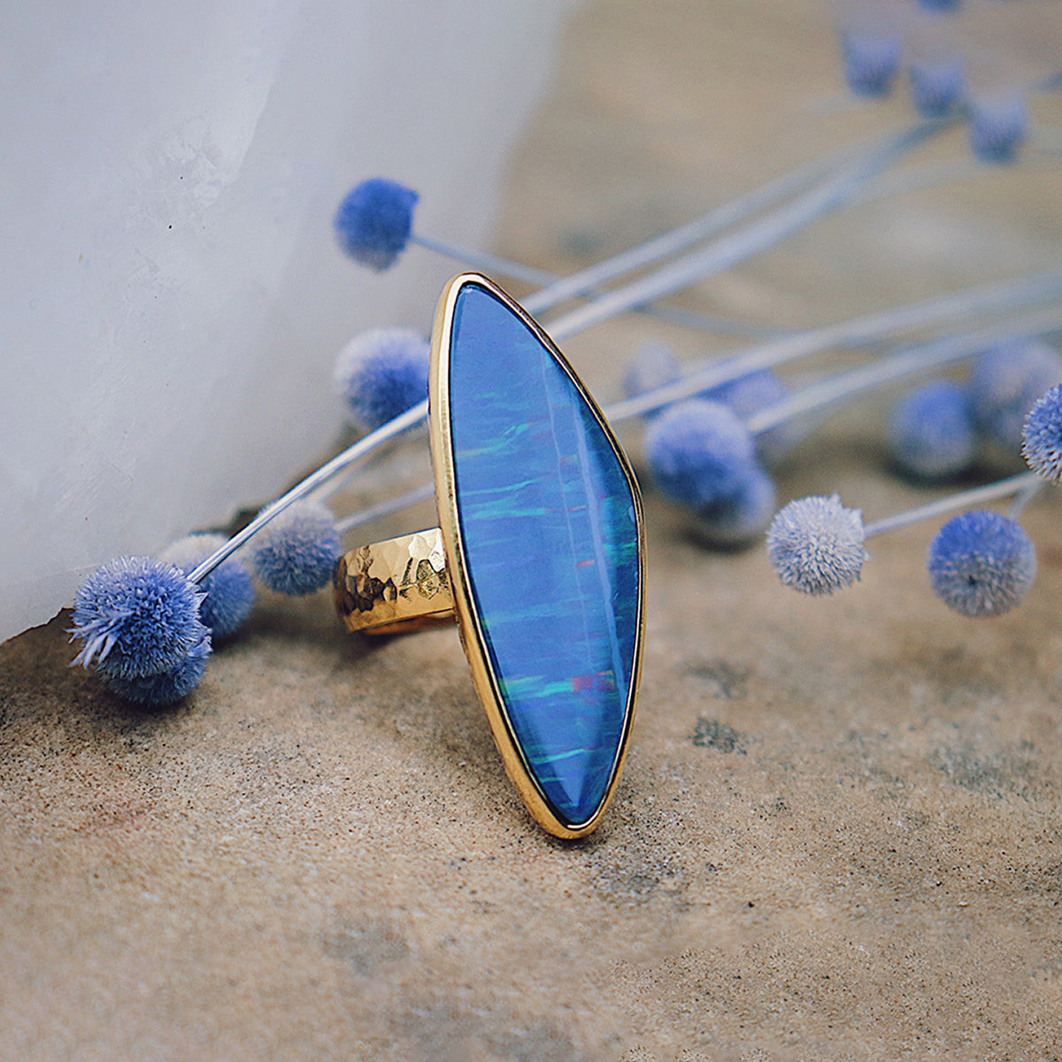 Fallen Star Opal Ring - Bahgsu
