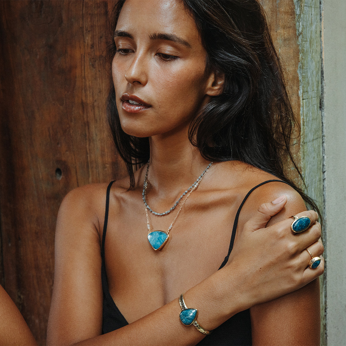 galaxy diamond || Gemstone Necklace