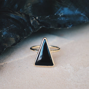 Obsidian Elfin Ring