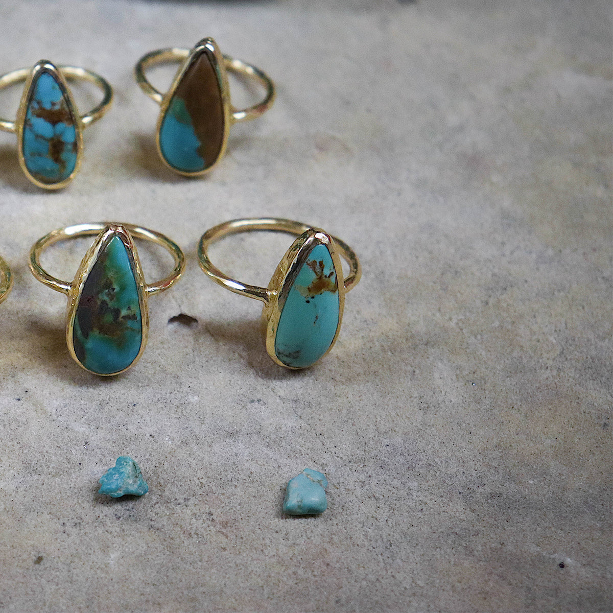 Royston Turquoise Elfin Ring