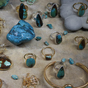 Royston Turquoise Elfin Ring