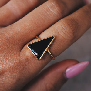 Obsidian Elfin Ring