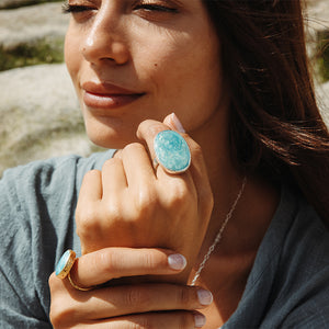 Andean Opal Ring