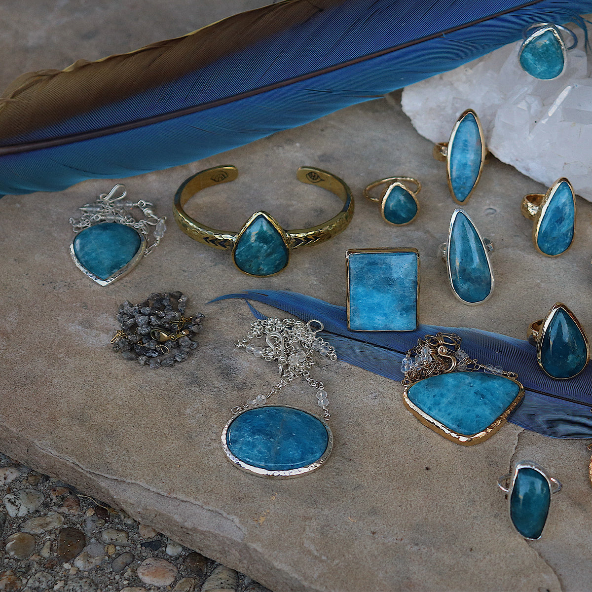 galaxy diamond || Gemstone Necklace
