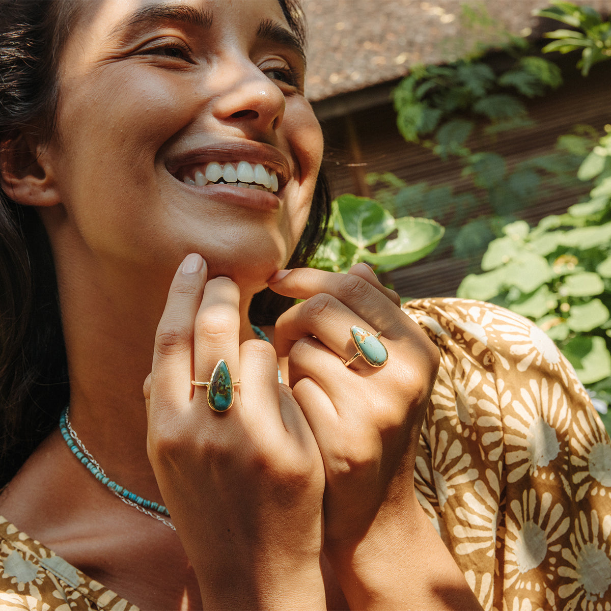 Royston Turquoise Elfin Ring