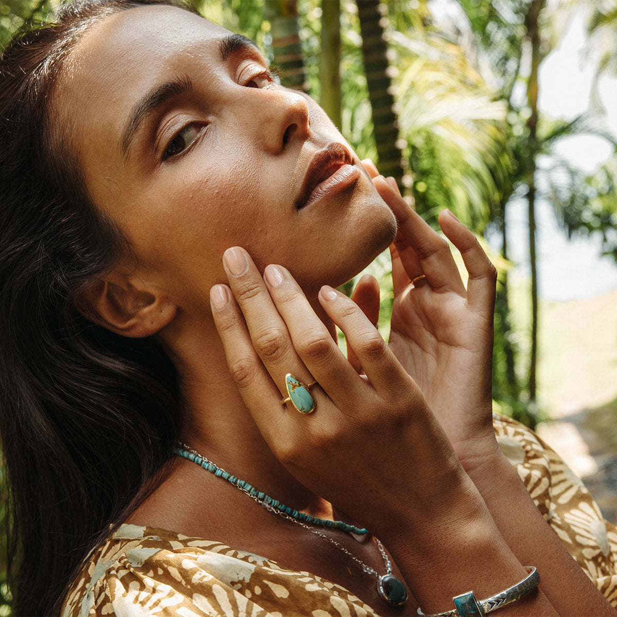 Royston Turquoise Elfin Ring
