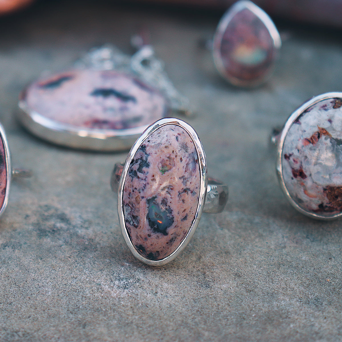 hand crafted & one of a kind crystal jewelry