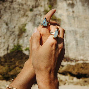 Boulder Opal Ring