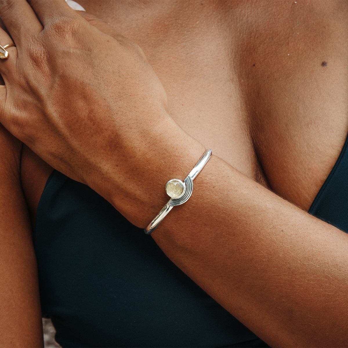 Be Open Cuff || Citrine