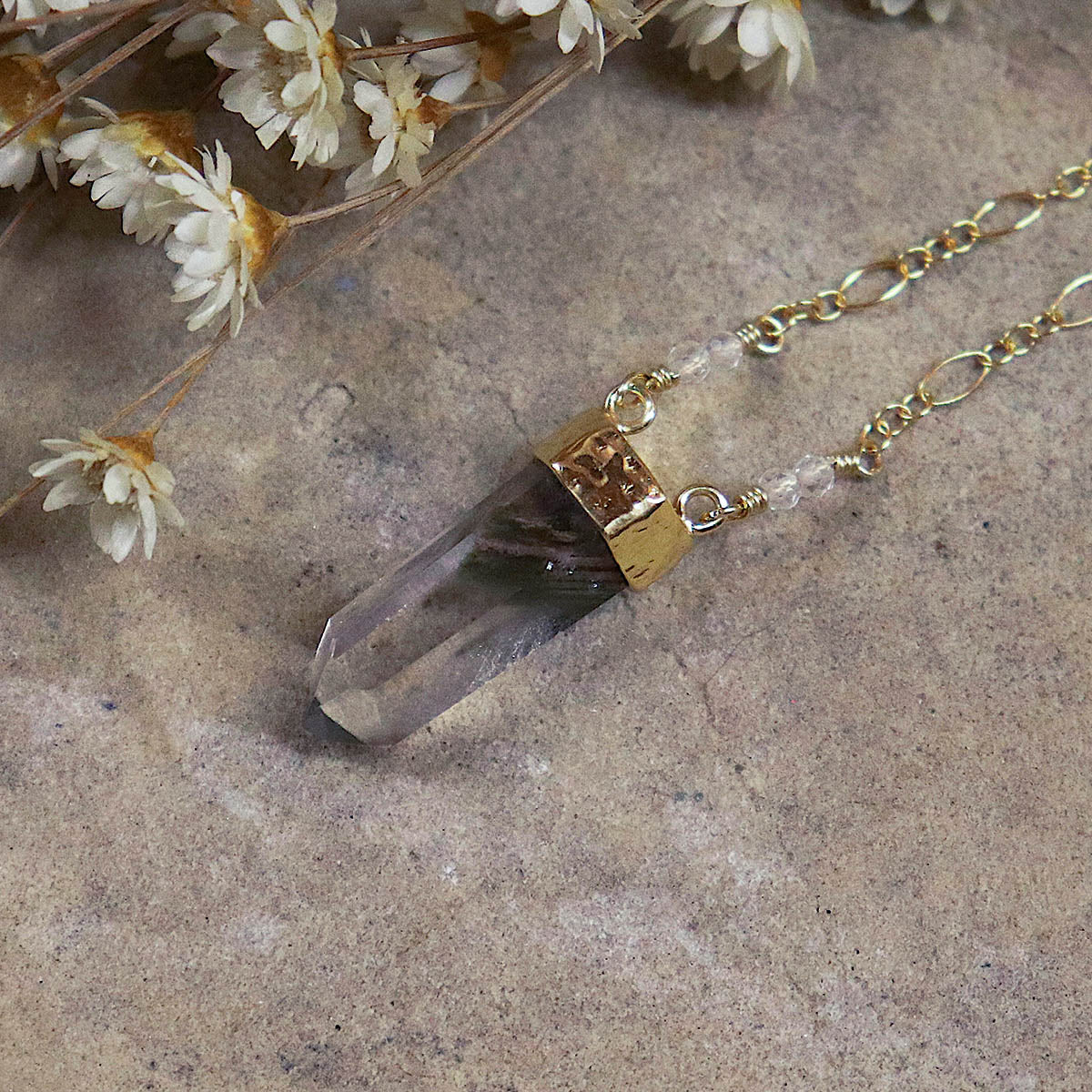 Rose Phantom Wand Necklace