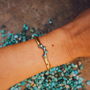 Your Light Cuff || Turquoise