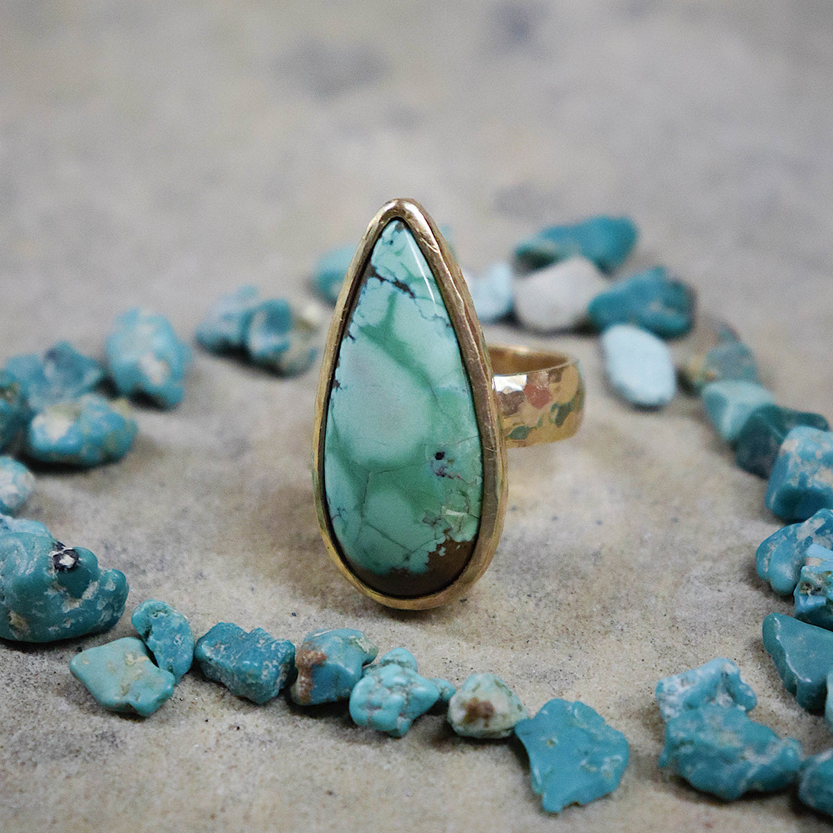 Royston Turquoise Ring
