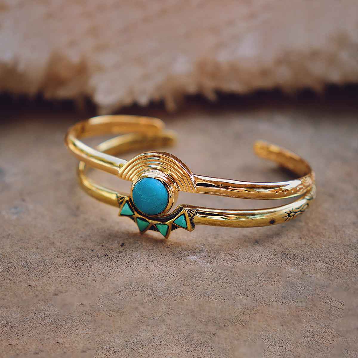 Your Light Cuff || Turquoise