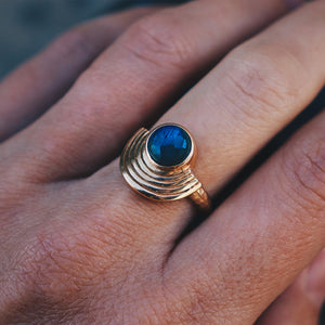 Be Open Ring || Labradorite