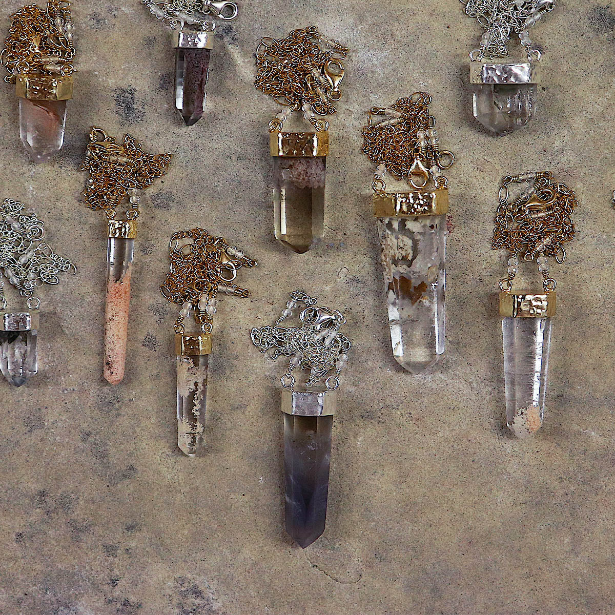 Rose Phantom Wand Necklace