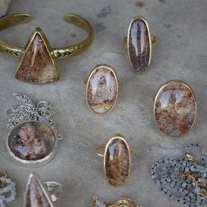 Garden Quartz Elfin Ring