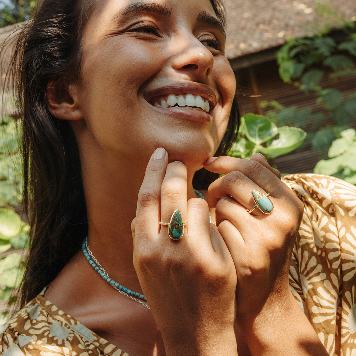 Royston Turquoise Elfin Ring