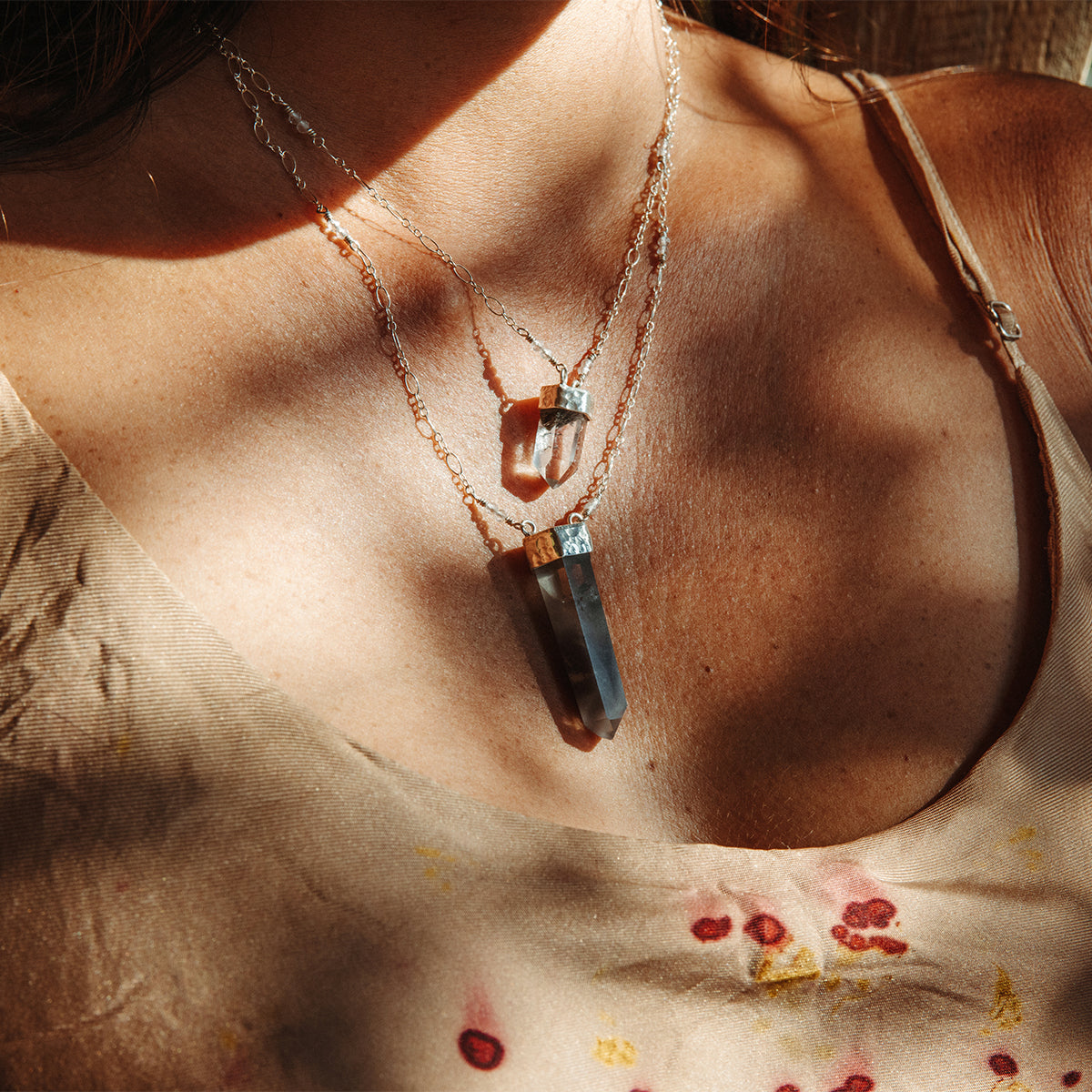 Rose Phantom Wand Necklace