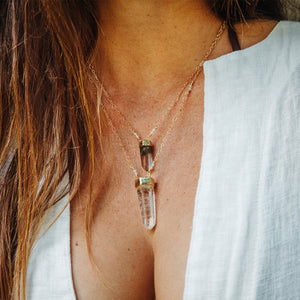 Rose Phantom Wand Necklace