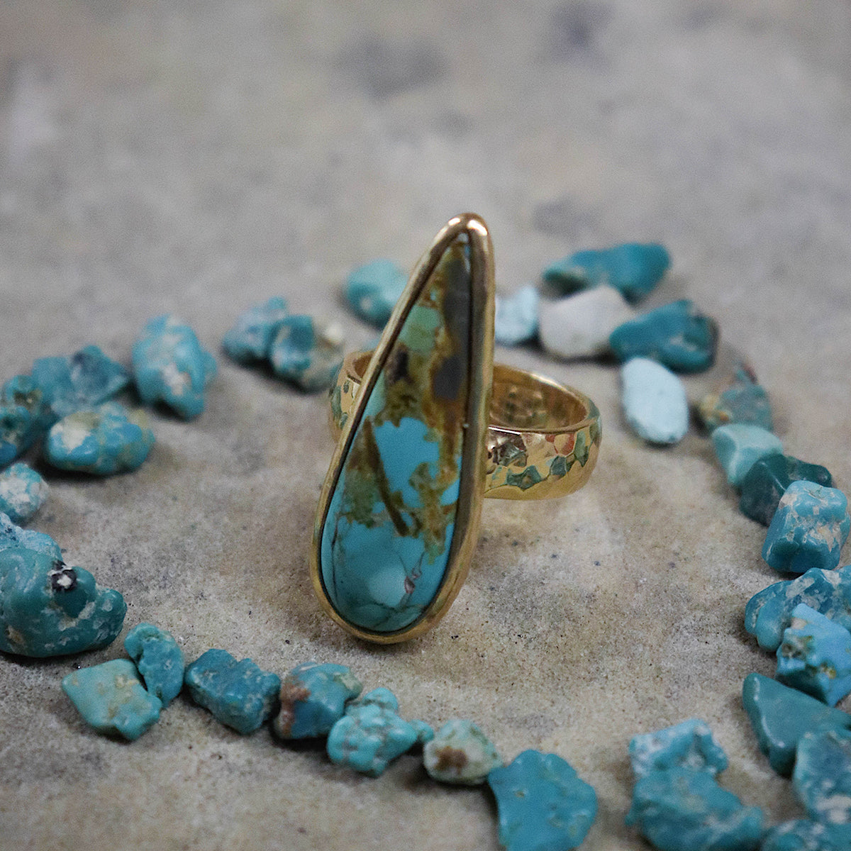 Royston Turquoise Ring