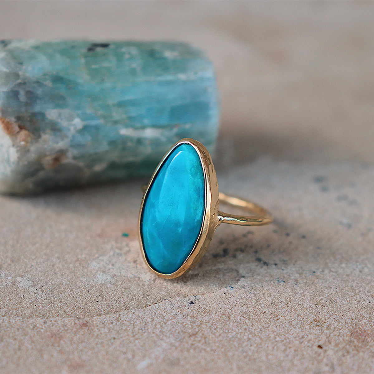 Andean Opal Elfin Ring