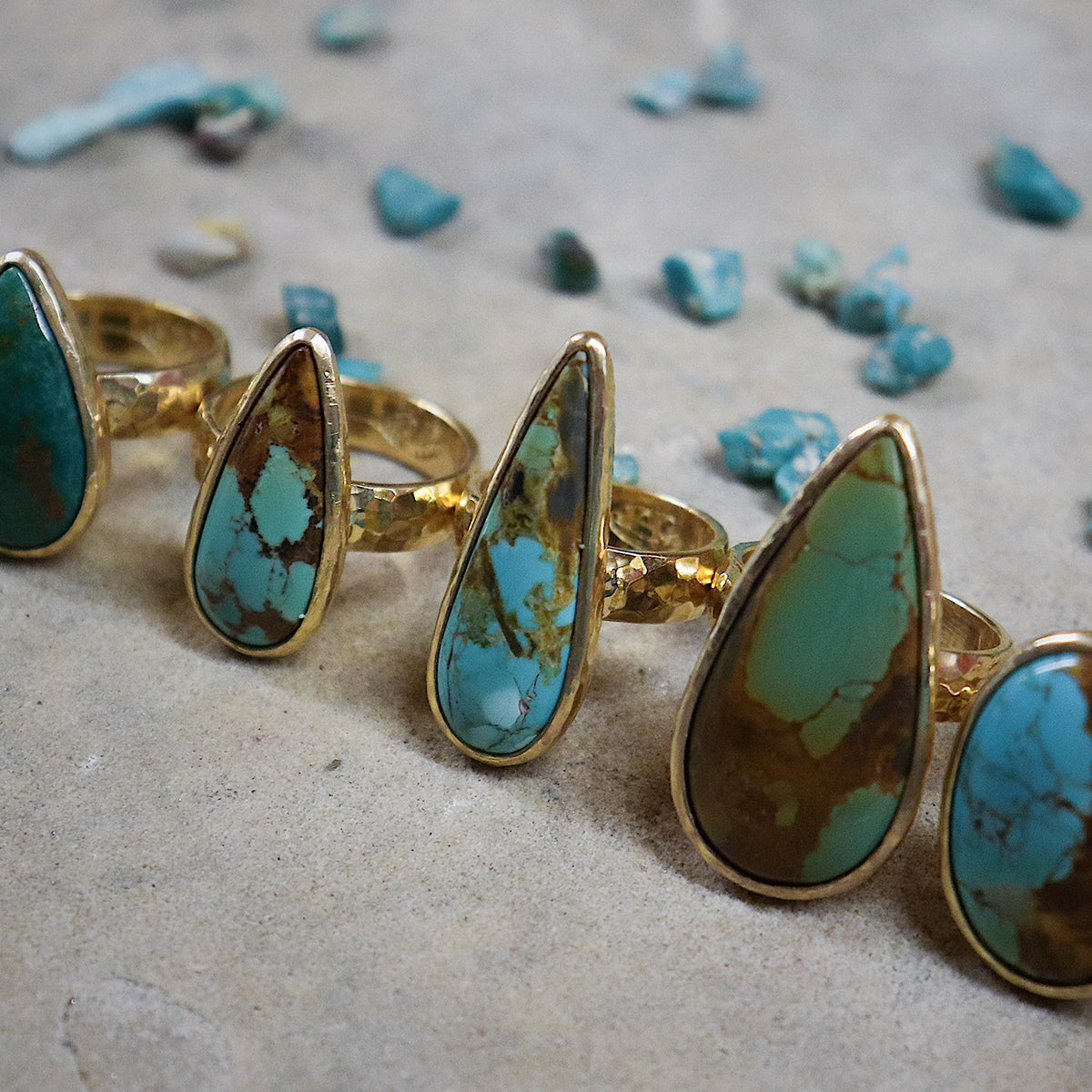 Royston Turquoise Ring