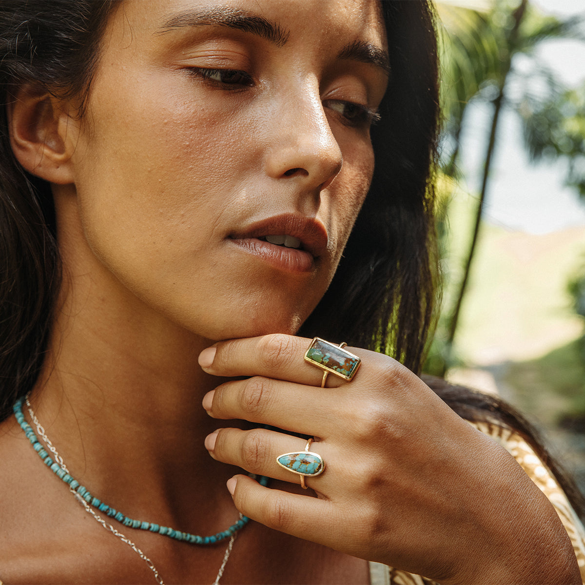 Royston Turquoise Elfin Ring