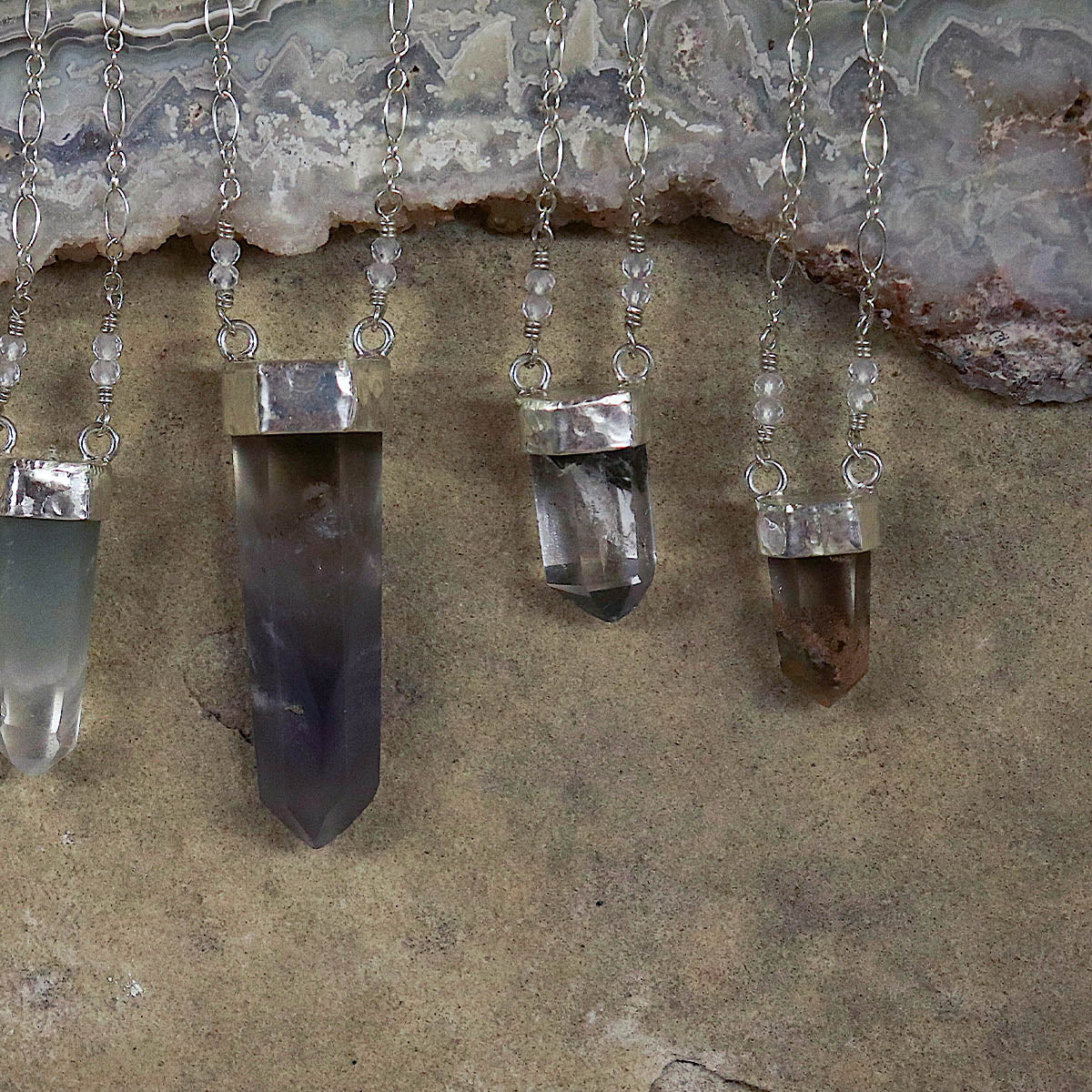 Rose Phantom Wand Necklace