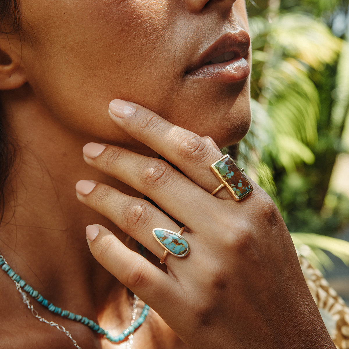 Royston Turquoise Elfin Ring