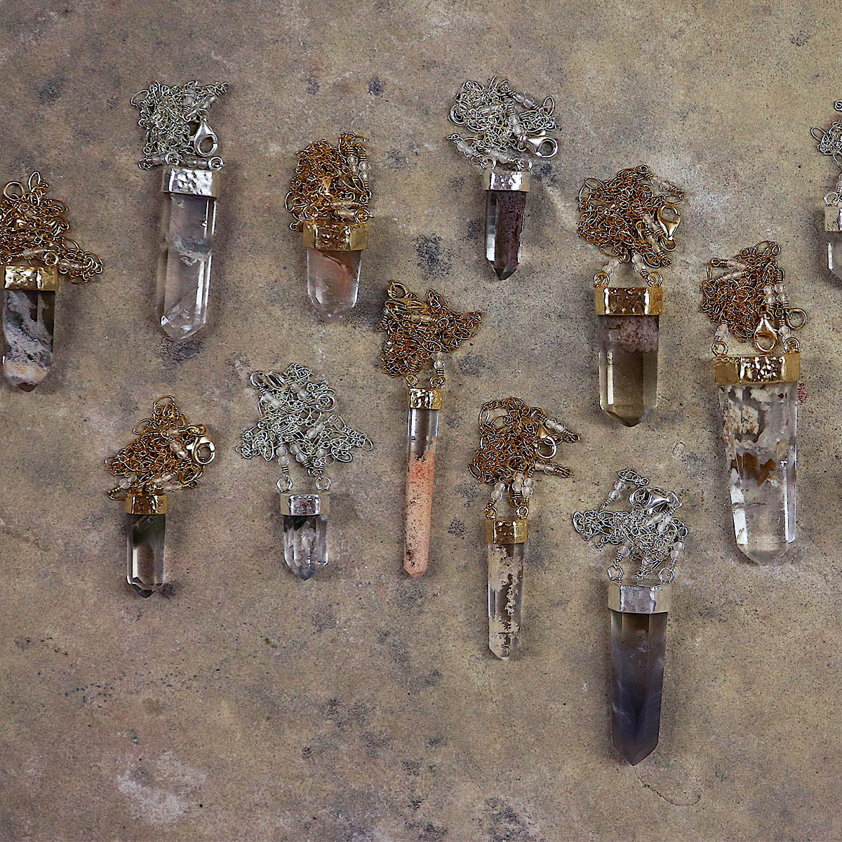 Rose Phantom Wand Necklace