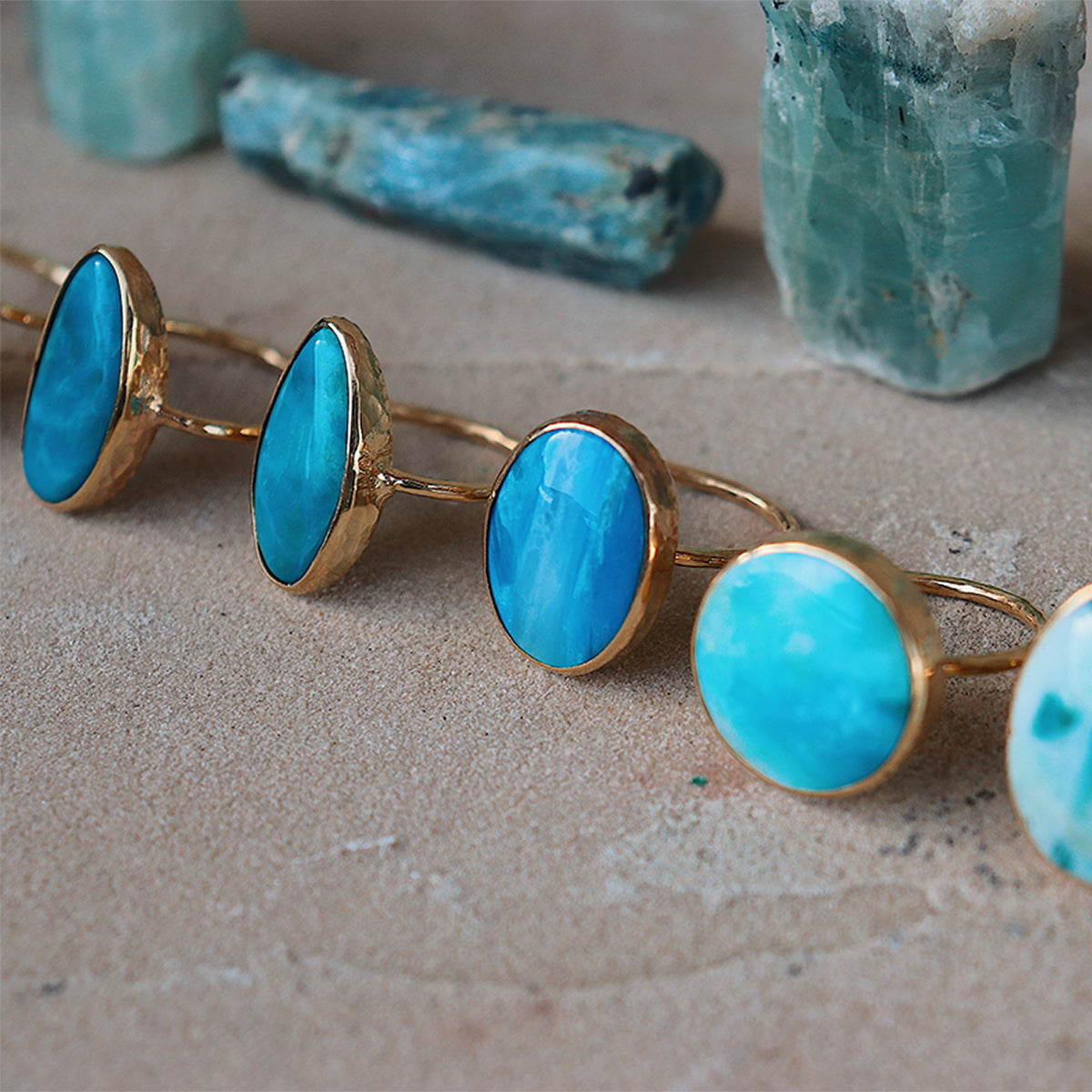 Andean Opal Elfin Ring