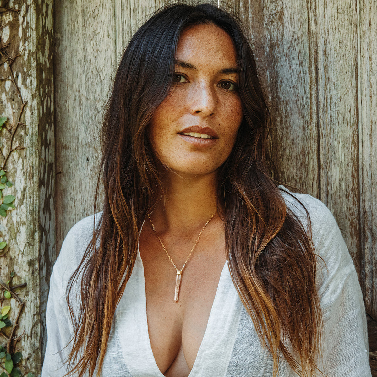 Rose Phantom Wand Necklace