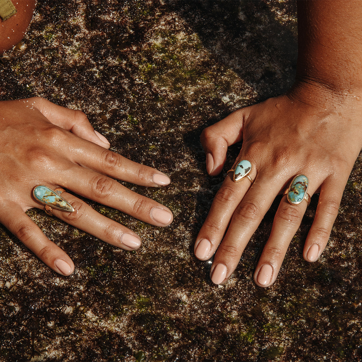 Royston Turquoise Elfin Ring