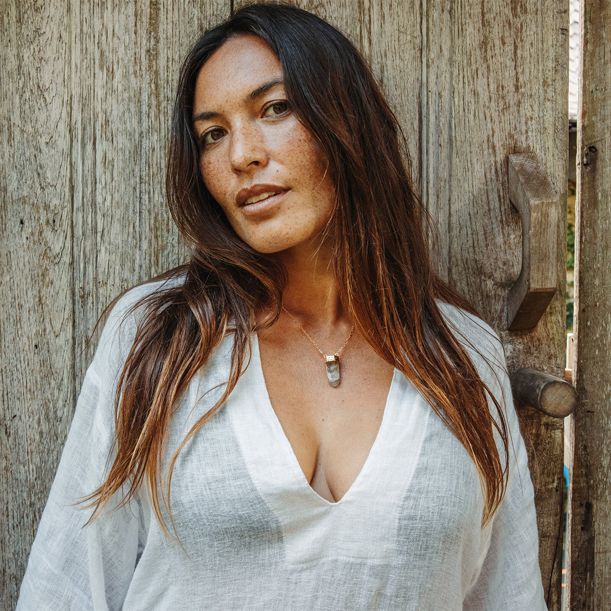 Rose Phantom Wand Necklace