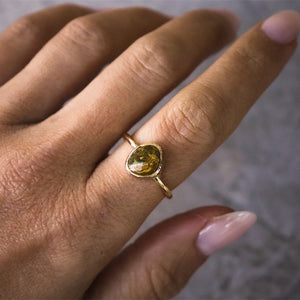 Ocean Jasper Elfin Ring