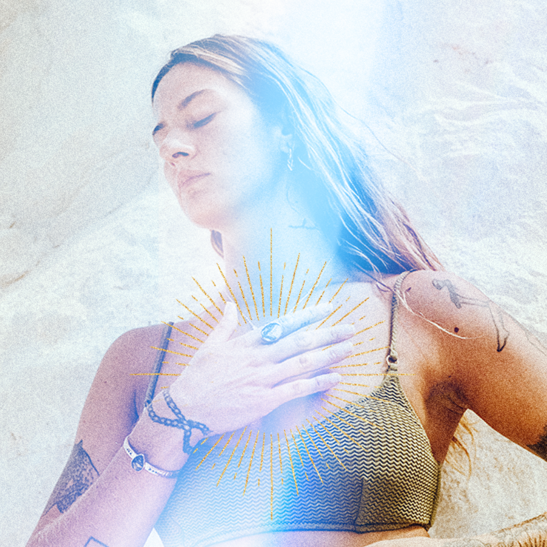 Azurite Crystal Ring