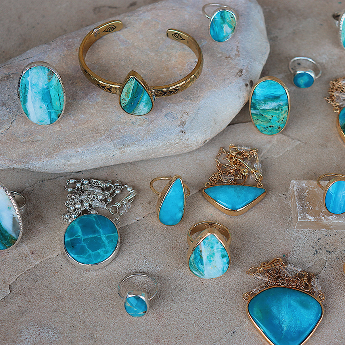 Andean Opal Elfin Ring